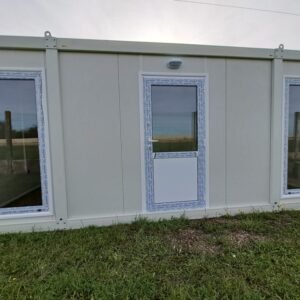 Bungalow estándar con grandes ventanas L 6m x L 2,40m