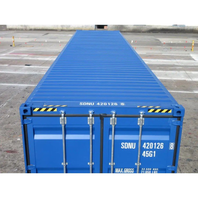 contenedor marítimo 40 pies high cube – nuevo / primer viaje