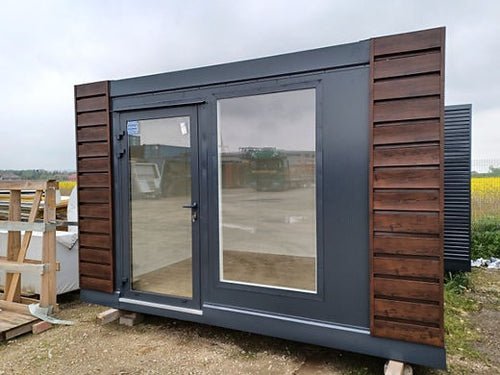 contenedor pabellón comercial 3 × 4 m