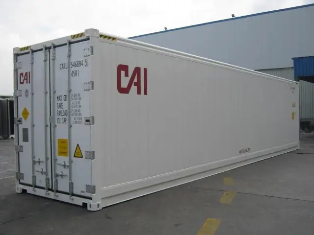 contenedor refrigerado reefer de 40 pies
