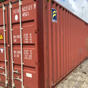 contenedor marítimo high cube de 40 pies usado