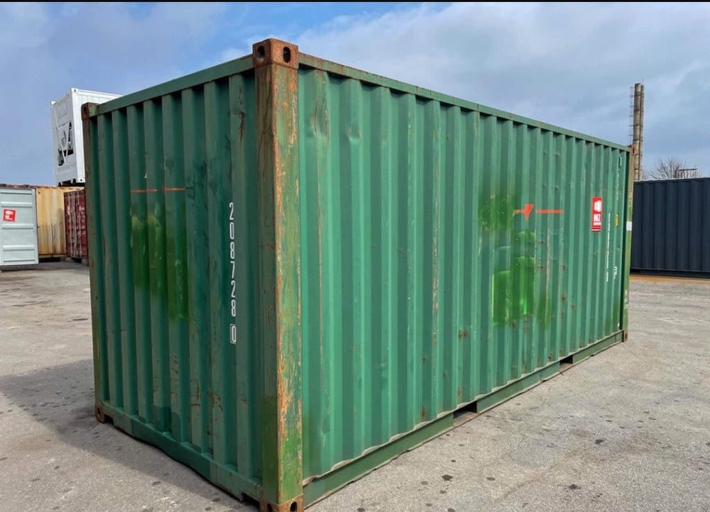 contenedor marítimo usado de 20 pies