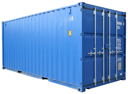 contenedor marítimo usado de 20 pies