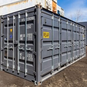 contenedor marítimo usado de 20 pies con apertura lateral