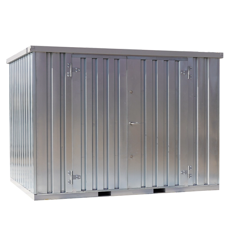 Contenedor desmontable de 3 x 2 m – Puerta doble en el lateral de 3 m – Acabado galvanizado