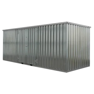Contenedor desmontable de 5 x 2 m – Doble puerta en el lateral de 5 m