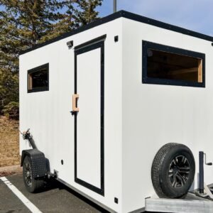 Remolque Mini Casa Blanco